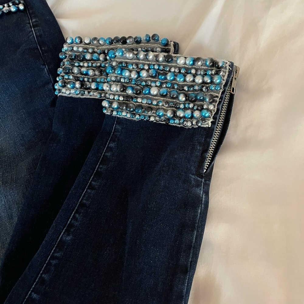 Mixed Pearl Boston Proper Ankle Jeans